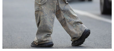 Pantalones de Trabajo Camuflaje Pierna Ancha para Hombre - Image 16