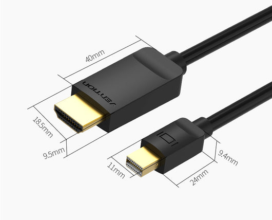 Adaptador Mini DisplayPort a HDMI - Cable de Alta Definición para Proyector y TV - Image 7