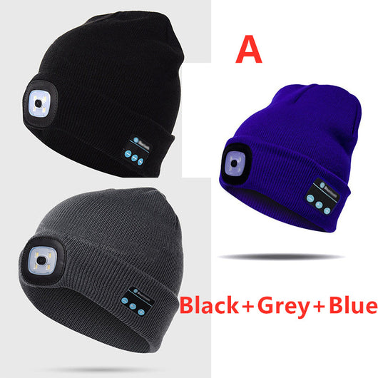 Gorro Inteligente Bluetooth con Audífonos LED Inalámbricos - Image 14