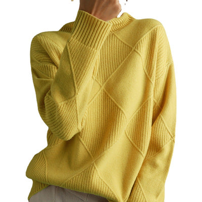 Suéter de Manga Larga para Otoño e Invierno - Prenda Base Versátil - Image 15