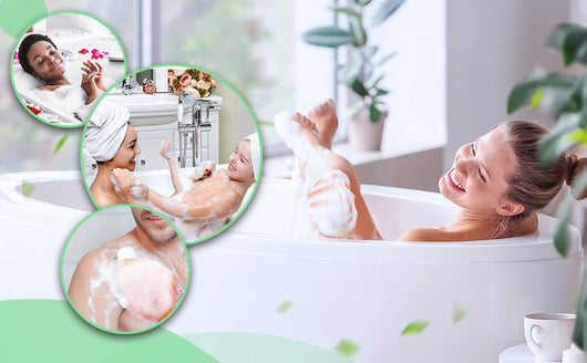 Guante de Baño Masajeador Tipo Panal Unisex - Image 12