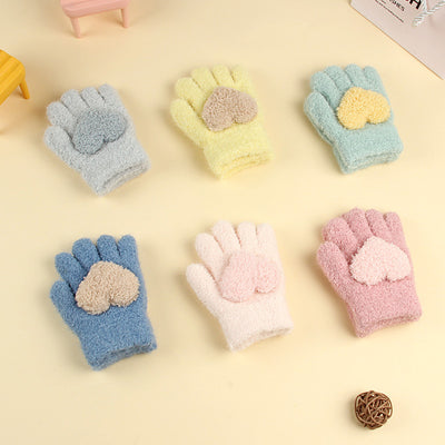 Guantes Infantiles Pure Color Love - Abrigo y Protección contra el Frío - Image 13