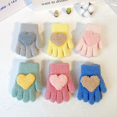 Guantes Infantiles Pure Color Love - Abrigo y Protección contra el Frío - Image 14