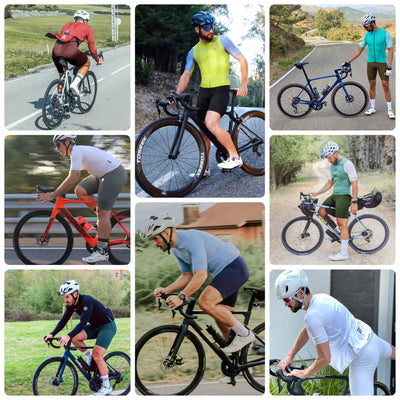 Pantalones Cortos Deportivos Antideslizantes con Soporte Elástico para Ciclismo y Motociclismo - Image 41