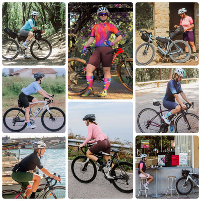 Pantalones Cortos Deportivos Antideslizantes con Soporte Elástico para Ciclismo y Motociclismo - Image 42