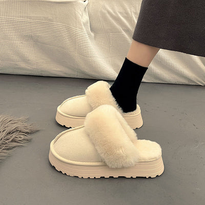 Botas de Nieve con Pantuflas Peludas Integradas para Mujer - Image 8