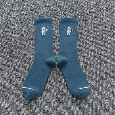 Calcetines de Algodón Estampados Astronauta - Deportivos Versátiles - Image 12
