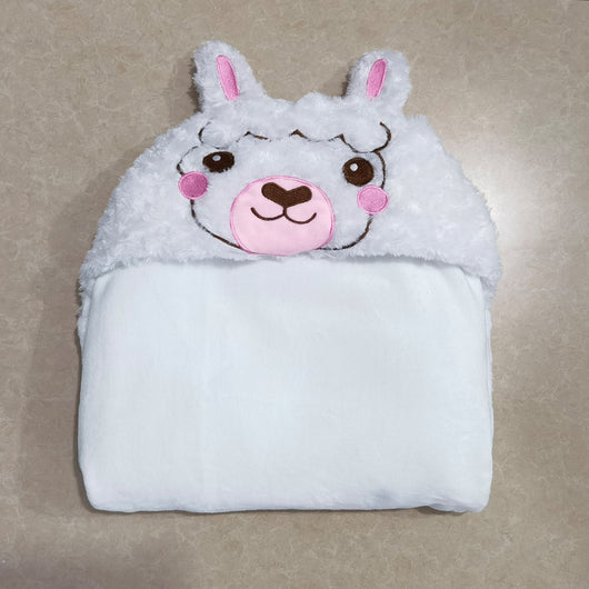 Poncho Sudadera con Capucha de Alpaca - Manta Perezosa Acogedora - Image 14
