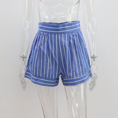 Conjunto de Playera y Shorts a Rayas de Algodón Premium - Image 26
