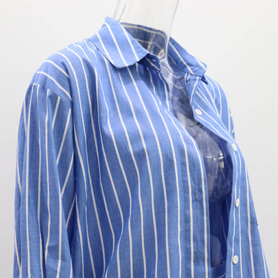 Conjunto de Playera y Shorts a Rayas de Algodón Premium - Image 29