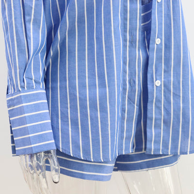 Conjunto de Playera y Shorts a Rayas de Algodón Premium - Image 32