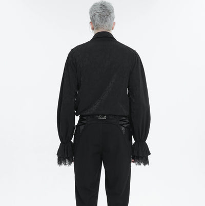 Camisa Gótica de Manga Larga con Volantes para Hombre - Image 14