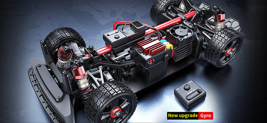 Auto de Carreras RC con Control Remoto - Drift Pull Level - Image 17