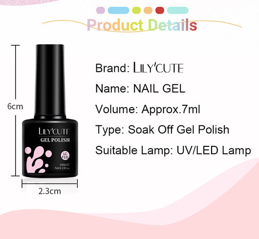 Set de 184 Colores de Esmalte Gel Profesional con Base y Top Coat Sin Lavado - Image 42