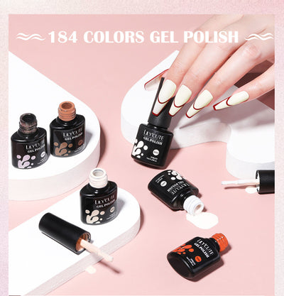 Set de 184 Colores de Esmalte Gel Profesional con Base y Top Coat Sin Lavado - Image 43