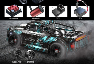 Auto de Carreras RC con Control Remoto - Drift Pull Level - Image 38
