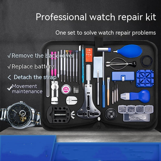 Kit Profesional de Reparación de Relojes - Herramientas Completas para Mantenimiento y Cambio de Batería - Image 18