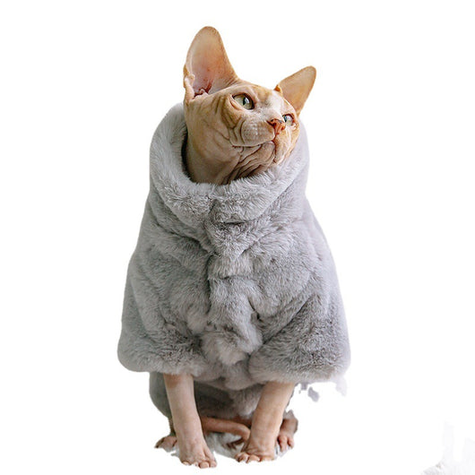 Ropa Térmica para Gatos sin Pelo - Abrigo Grueso y Suave para Otoño e Invierno - Image 7