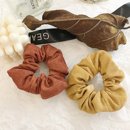 Cinta para Cabello Pana Otoño-Invierno Colores Sólidos - Image 9