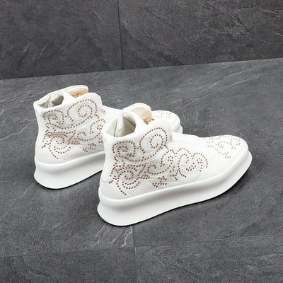 Botines Tacón Alto con Tachuelas - Estilo Audaz y Sofisticado - Image 8