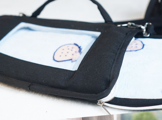 Bolsa de Transporte de Algodón para Mascotas Pequeñas - Hámster, Ardilla Voladora y Glotón de Miel - Image 6