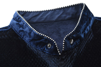Camisa Manga Larga de Felpa para Hombre - Diseño Moderno y Cálido - Image 14