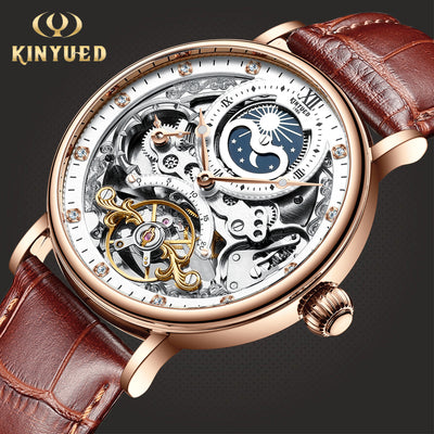 Relojes Mecánicos KINYUED - Precisión y Estilo - Image 20