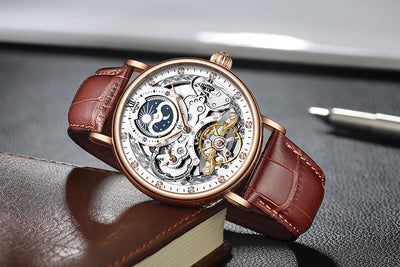 Relojes Mecánicos KINYUED - Precisión y Estilo - Image 25