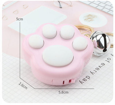 Llavero Adorable Patita de Gato - Juguete Plástico Kawaii para Estudiantes - Image 7