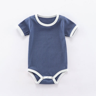 Mono Bebé Verano Ajustado con Costillas - Pijama Cómodo de Una Pieza - Image 11