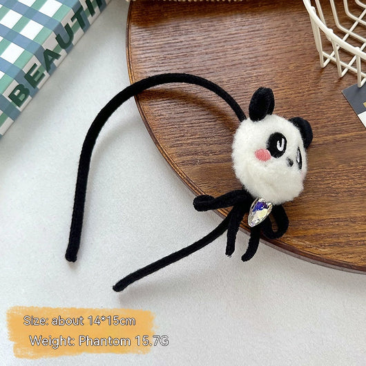 Diadema Infantil Panda 3D - Accesorio Adorable para Niñas - Image 13