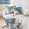 Funda de Almohada Decorativa Morandi con Textura Acolchada
