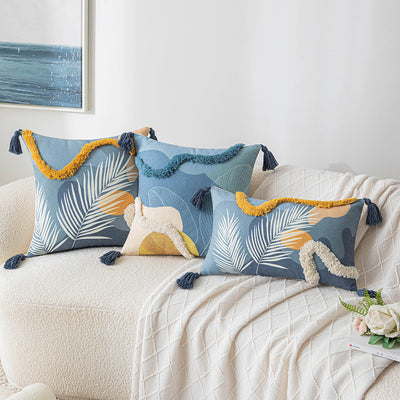 Funda de Almohada Decorativa Morandi con Textura Acolchada - Image 10