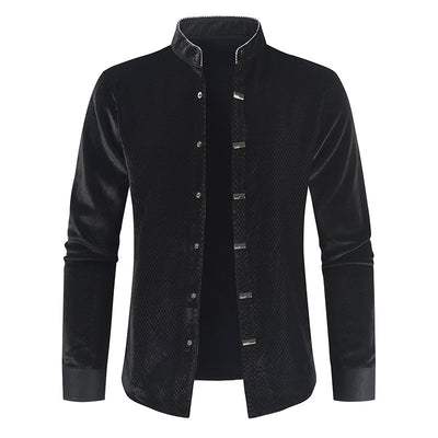 Camisa Manga Larga de Felpa para Hombre - Diseño Moderno y Cálido - Image 26