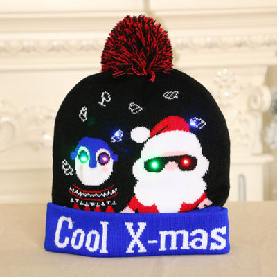Gorro Navideño Tejido con Luz LED Multicolor - Image 20