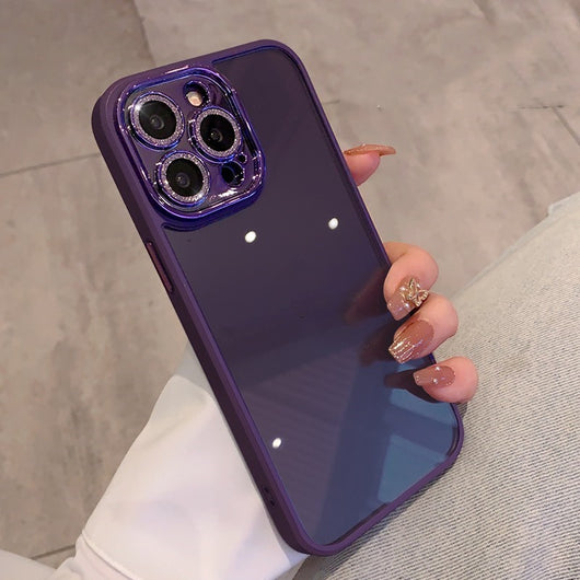 Funda Protectora Morada Oscura Anti-caídas para Celular - Marca Premium - Image 8