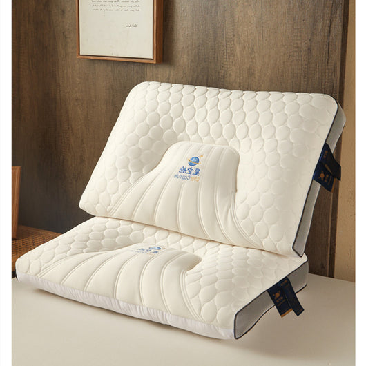 Almohada de Látex Natural con Soporte Cervical y Tecnología de Descanso - Image 8