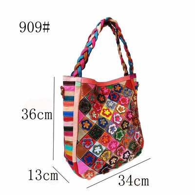 Bolso Bandolera Mujer Cuadros Diamante con Costura Decorativa - Image 8