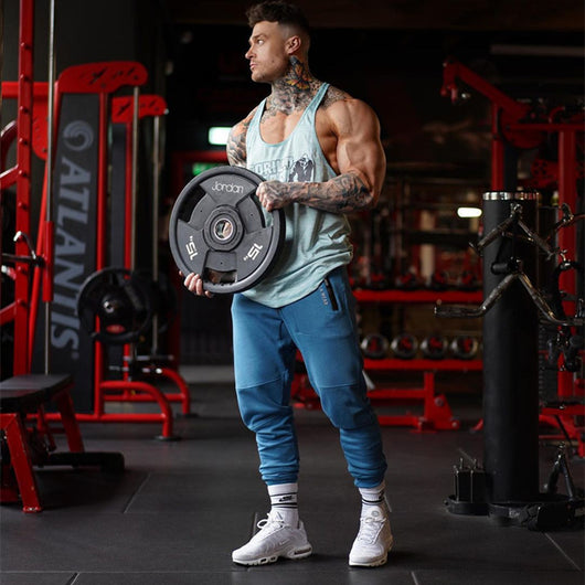 Pantalones de Entrenamiento Slim Fit Talla Grande para Otoño e Invierno - Image 15