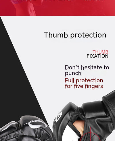 Guantes de Boxeo Mitones para Hombre y Mujer - Entrenamiento Profesional - Image 10
