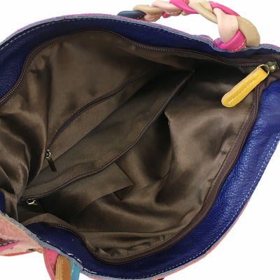 Bolso Bandolera Mujer Cuadros Diamante con Costura Decorativa - Image 21