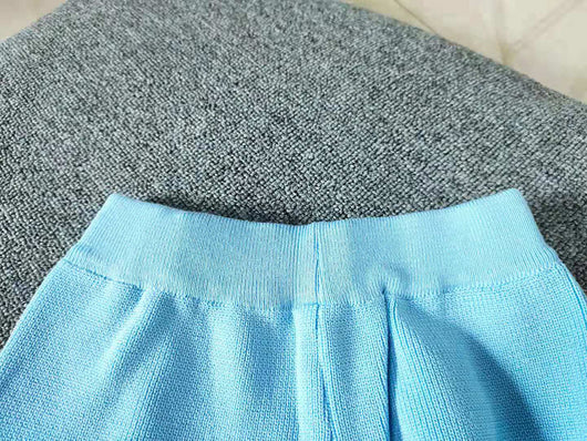 Conjunto Tejido Dos Piezas: Suéter Cuello Alto Holgado y Pantalón Ancho - Image 21