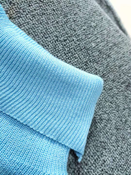 Conjunto Tejido Dos Piezas: Suéter Cuello Alto Holgado y Pantalón Ancho - Image 23