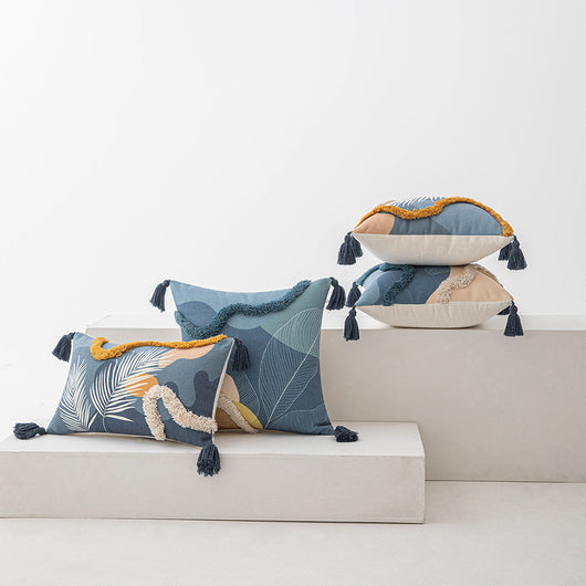 Funda de Almohada Decorativa Morandi con Textura Acolchada - Image 15