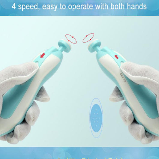 Limador de Uñas Eléctrico Multifuncional Anti-Arañazos para Bebés - Image 45