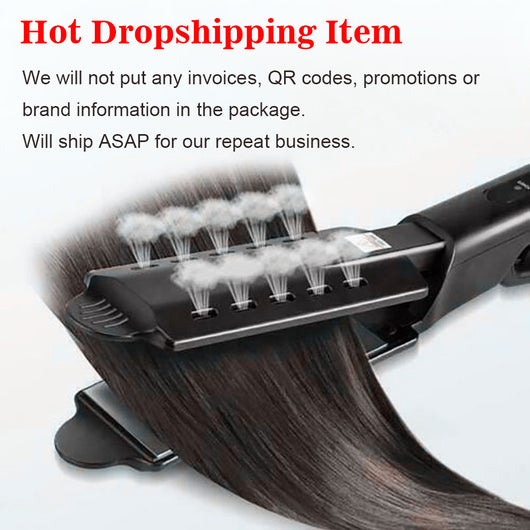 Plancha de Vapor para Cabello sin Daño - Alineador Profesional U.S. Standard - Image 16