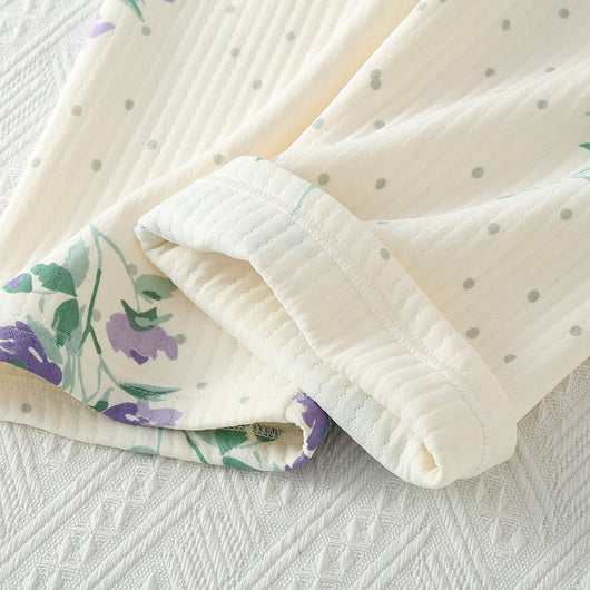 Pijama Invierno Mujer Algodón Grueso Holgado y Cómodo - Image 16