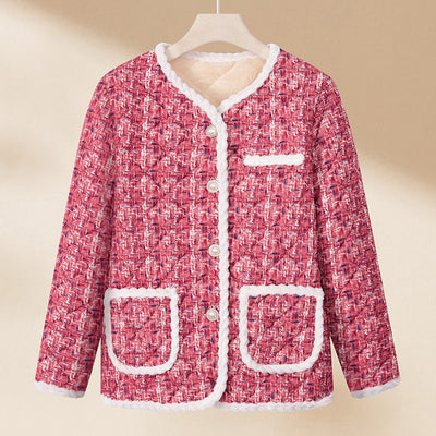 Abrigo de Algodón Clásico con Forro Polar para Otoño e Invierno - Image 8
