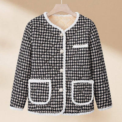 Abrigo de Algodón Clásico con Forro Polar para Otoño e Invierno - Image 9