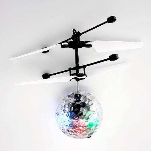 Lámpara Colgante Bola de Cristal con Luz LED Inductiva Multicolor - Image 10